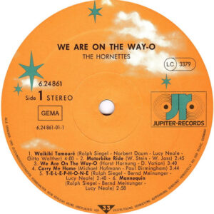 The Hornettes, We Are On The Way-O - LP: imagen 4