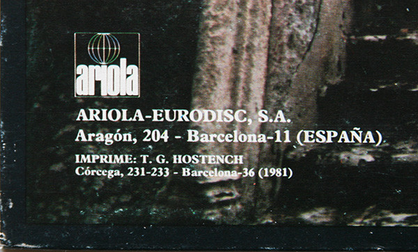 Maria Del Mar Bonet, Jardí Tancat - LP
