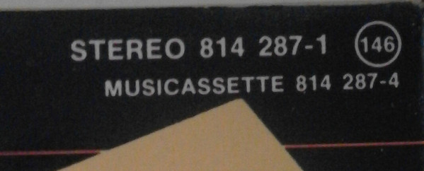 Genesis, Genesis - LP Album Stereo
