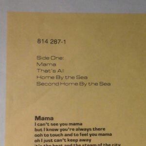 Genesis, Genesis - LP Album Stereo: imagen 7