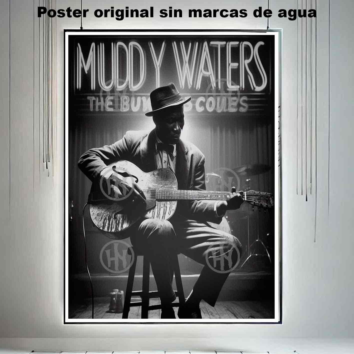 Muddy Watters Póster: imagen 3