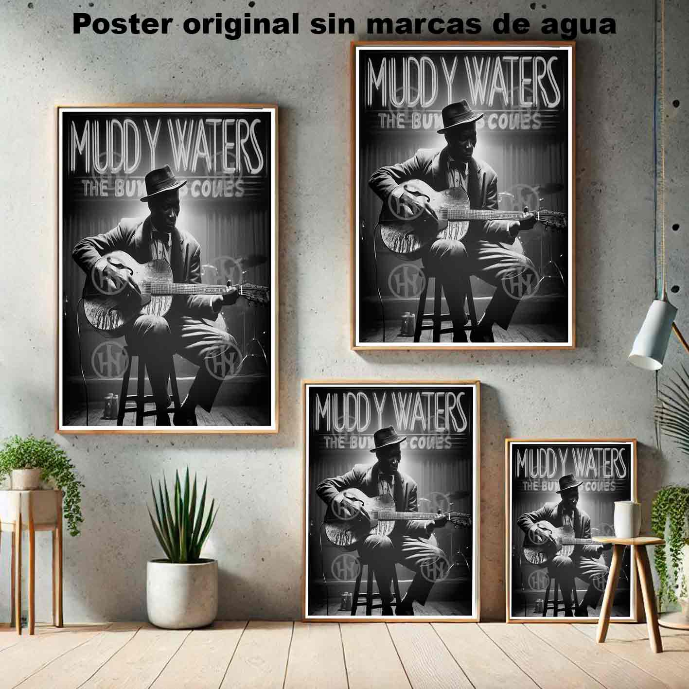 Muddy Watters Póster: imagen 5
