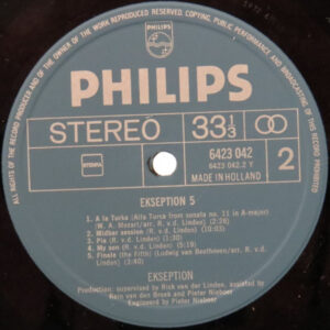 Ekseption, 5 - LP Album Stereo: imagen 6