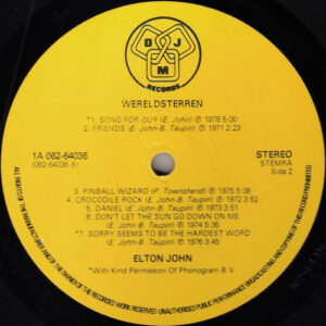Elton John, Alle Hits - LP: imagen 4