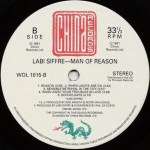 Labi Siffre, Man Of Reason - LP: imagen 4