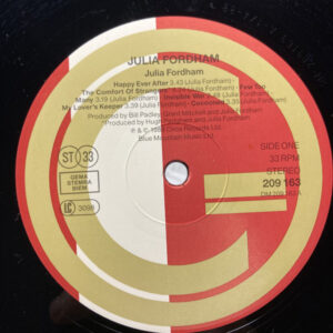 Julia Fordham, Julia Fordham - LP: imagen 5