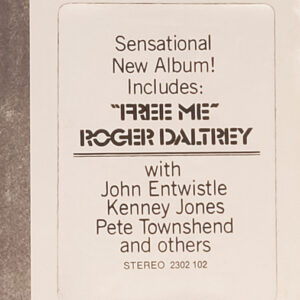 Roger Daltrey, McVicar (Original Soundtrack Recording) - LP: imagen 3