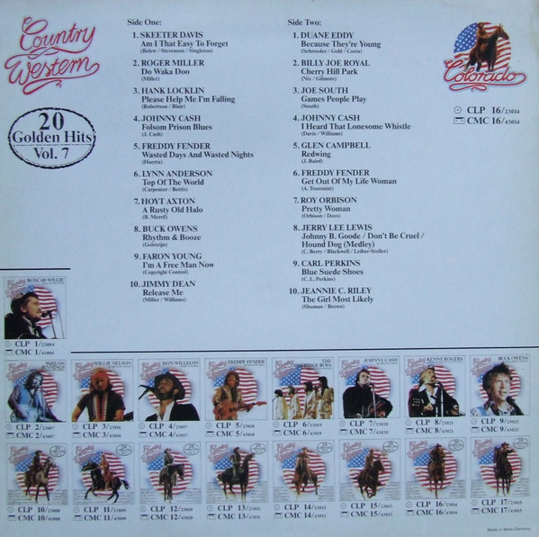 Various, 20 Golden Hits Vol. 7 - LP