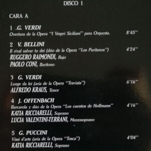 Various, Opera Stars In Concert - LP: imagen 10