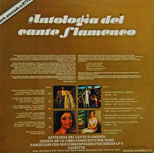 Various, Antología Del Cante Flamenco: Retablo 5 - LP
