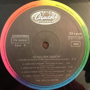 The Beach Boys, 20 Golden Greats - LP: imagen 8