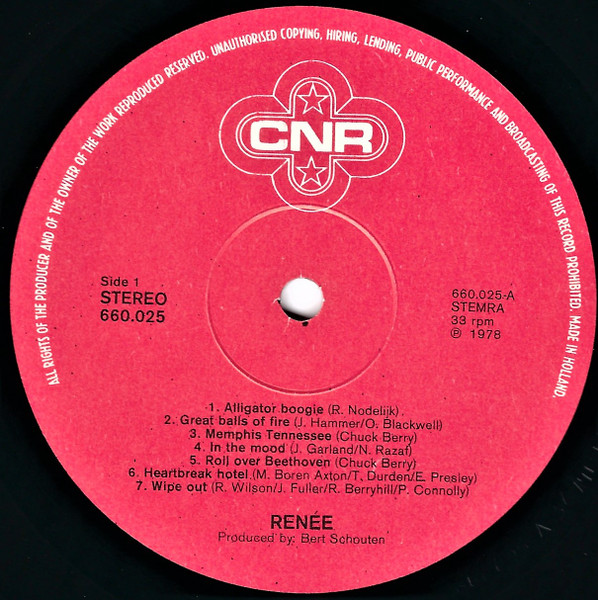 Renée, Renée - LP Album Stereo