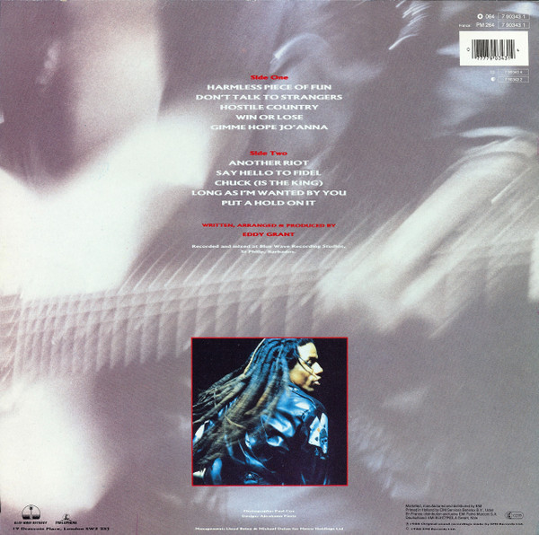 Eddy Grant, File Under Rock - LP