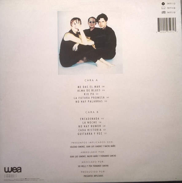 Presuntos Implicados, Alma De Blues - LP