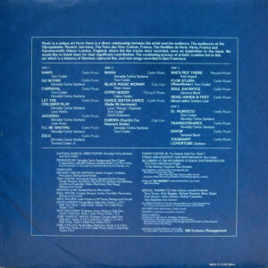 Santana, Moonflower - LP: imagen 8