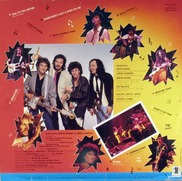 David Lindley And El Rayo-X, Win This Record! - LP