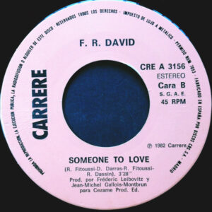 F.R. David, Pick Up The Phone - Singles: imagen 4