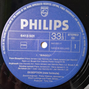 Ekseption, Bingo - LP Album Stereo: imagen 3