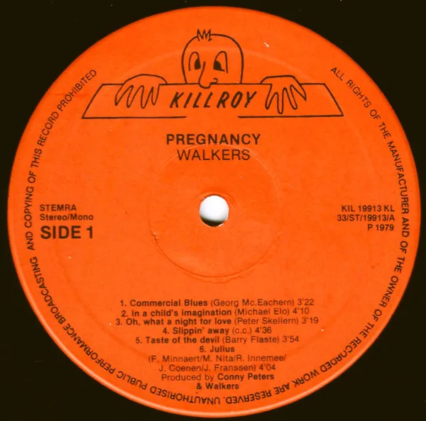 Vinilo: Walkers, Pregnancy - LP