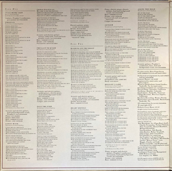 Dan Fogelberg, Phoenix - LP