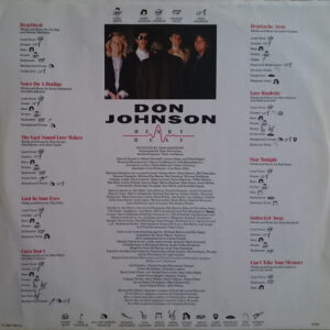 Don Johnson, Heartbeat - LP: imagen 8