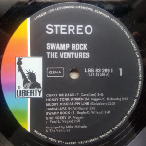 The Ventures, Swamp Rock - LP: imagen 3