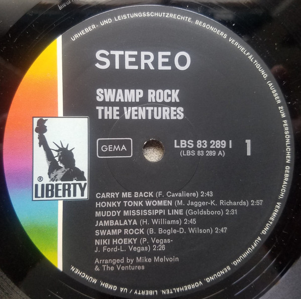The Ventures, Swamp Rock - LP