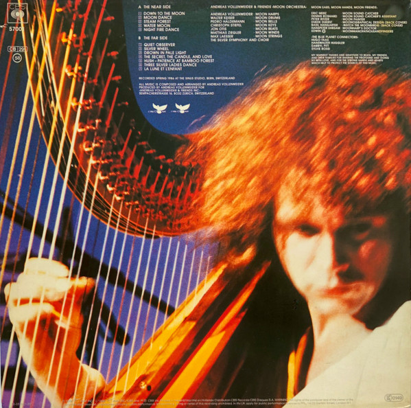 Andreas Vollenweider, Down To The Moon - LP