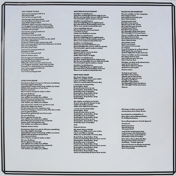Eddy Grant, Killer On The Rampage - LP