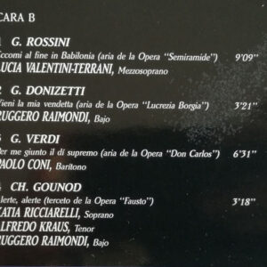 Various, Opera Stars In Concert - LP: imagen 11