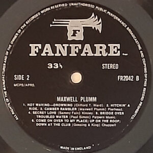 Maxwell Plumm, Maxwell Plumm - LP: imagen 4