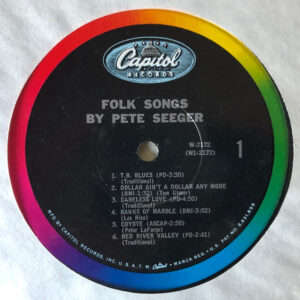 Pete Seeger, Folk Songs By Pete Seeger - LP: imagen 3