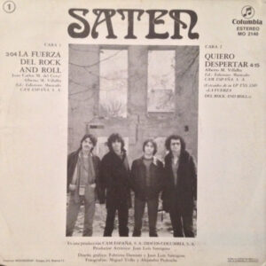 Saten, La Fuerza Del Rock And Roll - Singles: imagen 2