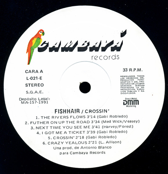 Fishhair, Crossin' - LP