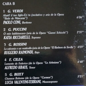 Various, Opera Stars In Concert - LP: imagen 13