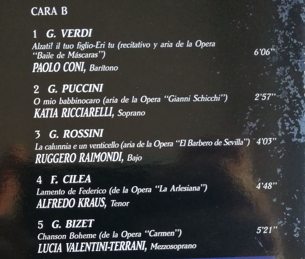 Various, Opera Stars In Concert - LP