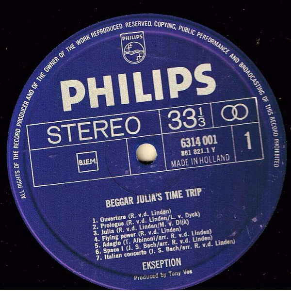 Ekseption, Beggar Julia's Time Trip - LP