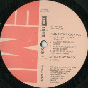 Little River Band, Diamantina Cocktail - LP: imagen 3