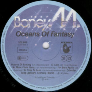 Boney M., Oceans Of Fantasy - LP: imagen 4