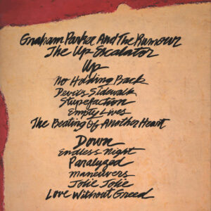 Graham Parker, The Up Escalator - LP: imagen 2