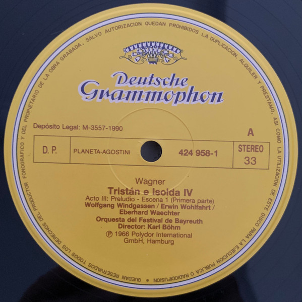 Richard Wagner, Birgit Nilsson, Wolf, Tristán E Isolda (IV) - LP