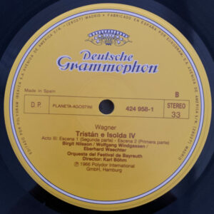 Richard Wagner, Birgit Nilsson, Wolf, Tristán E Isolda (IV) - LP: imagen 3