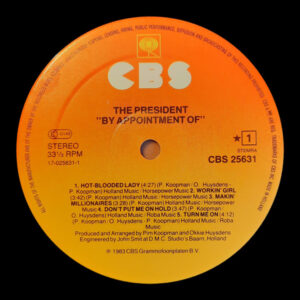 The President, By Appointment Of - LP: imagen 4