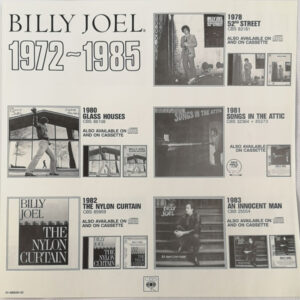 Billy Joel, Greatest Hits Volume I & Volume II - LP: imagen 9