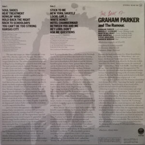 Graham Parker And The Rumour, The Best Of Graham Parker And The Rumour - LP: imagen 2