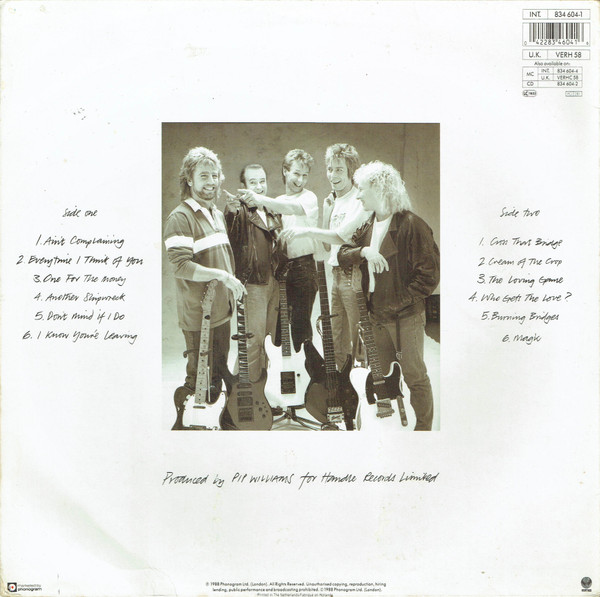 Status Quo, Ain't Complaining - LP