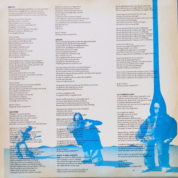 The Kinks, Misfits = Marginados - LP