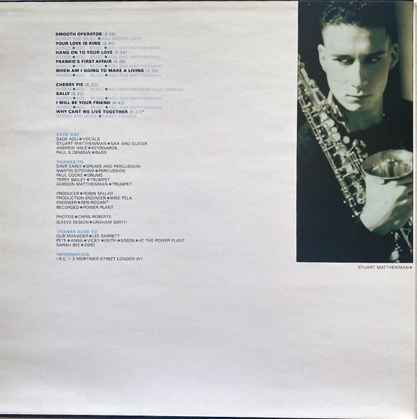 Sade, Diamond Life - LP
