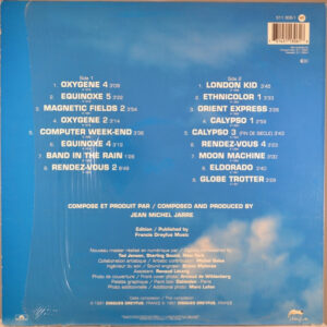 Jean-Michel Jarre, Images (The Best Of Jean Michel Jarre) - LP: imagen 2