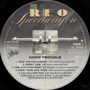 REO Speedwagon, Good Trouble - LP: imagen 3